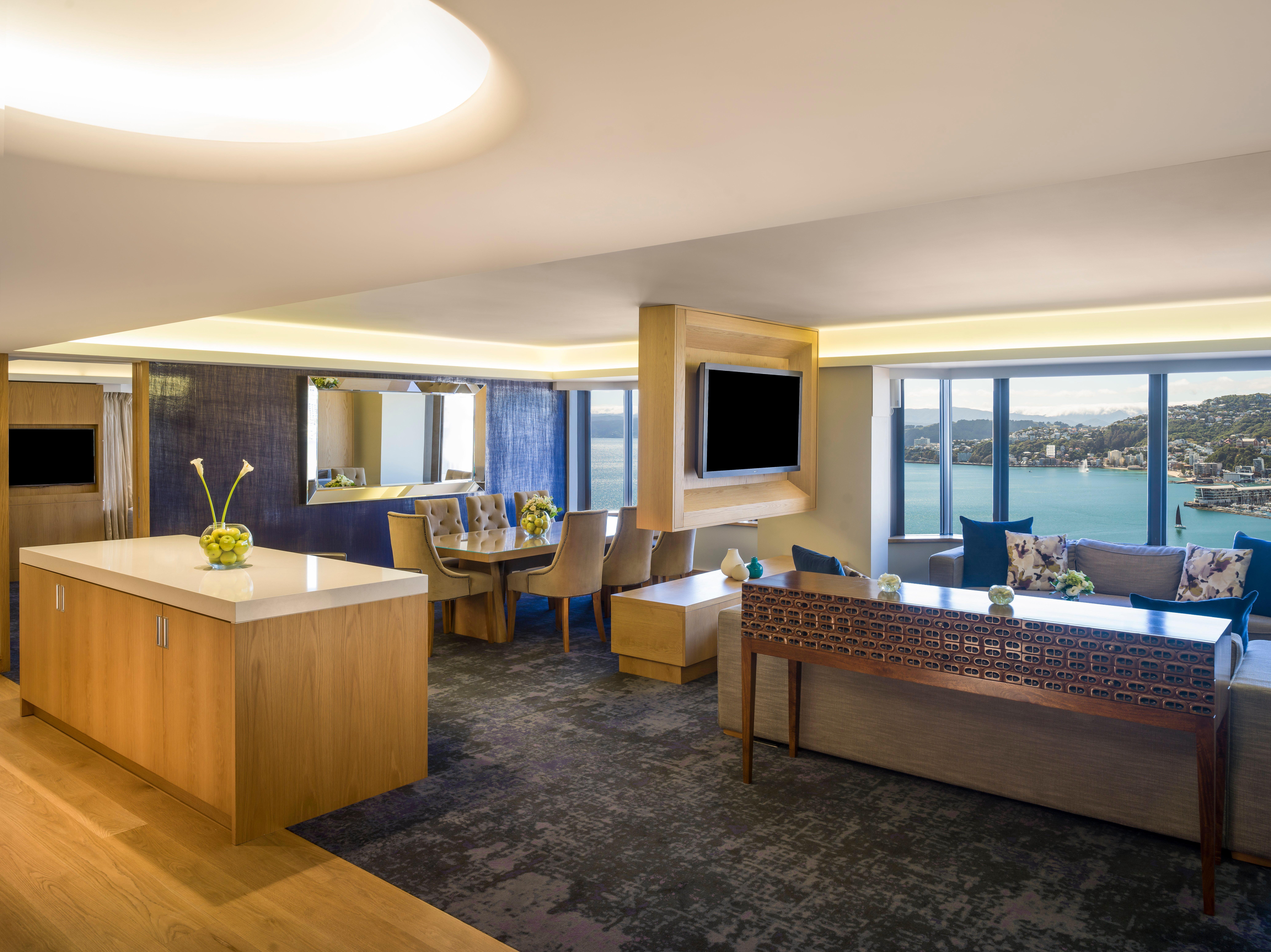 อินเตอร์คอนติเนนตัล เวลลิงตัน Hotel ภายนอก รูปภาพ A suite at the hotel
