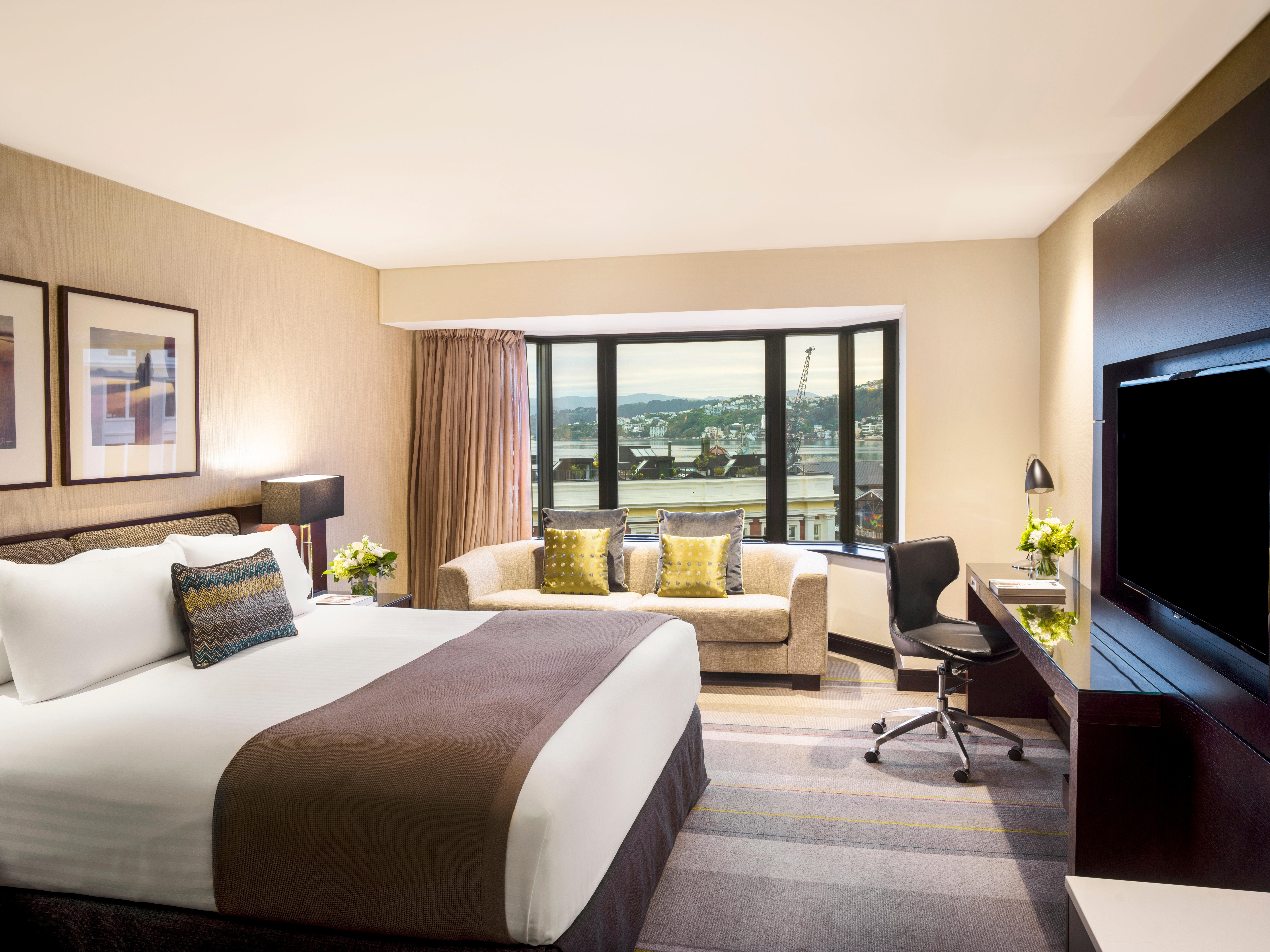 อินเตอร์คอนติเนนตัล เวลลิงตัน Hotel ภายนอก รูปภาพ A room at the hotel